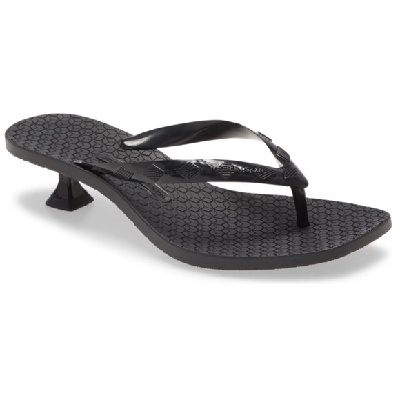 sigerson morrison kitten heel flip flop